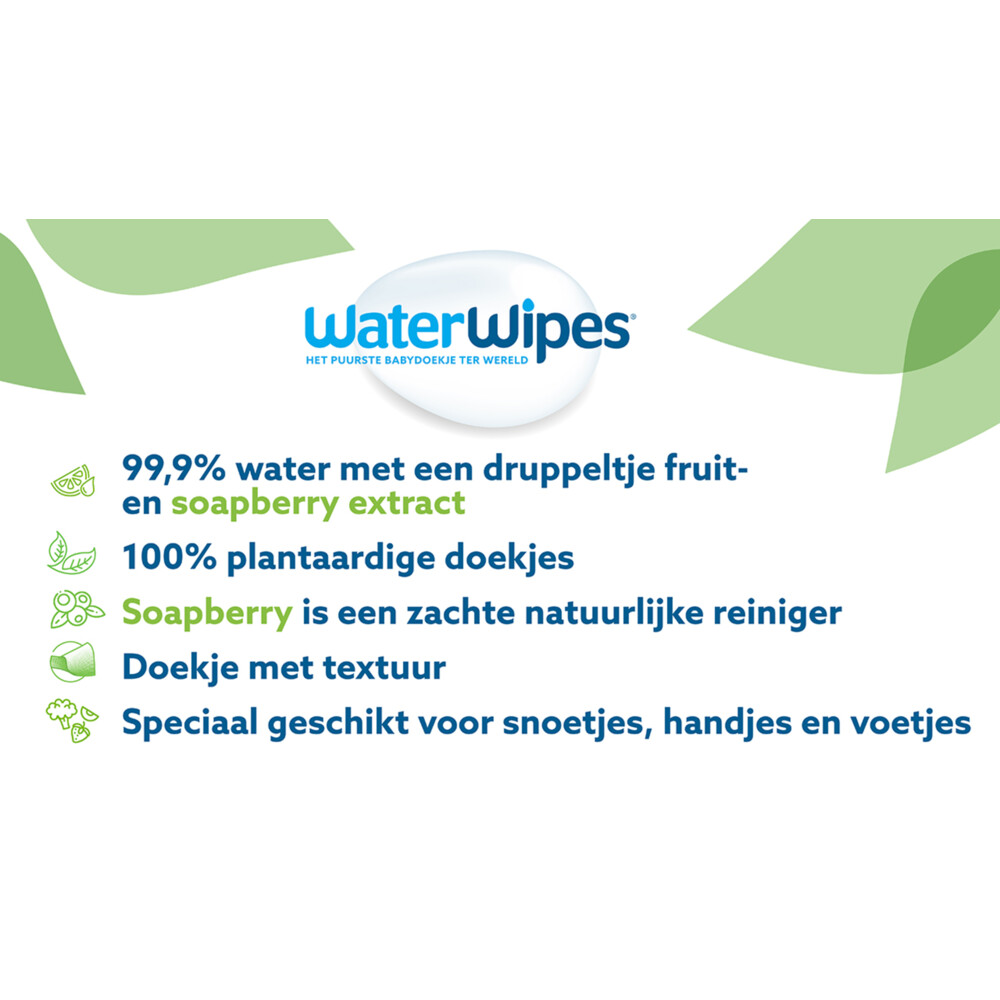 WaterWipes Snoetendoekjes 540 stuks