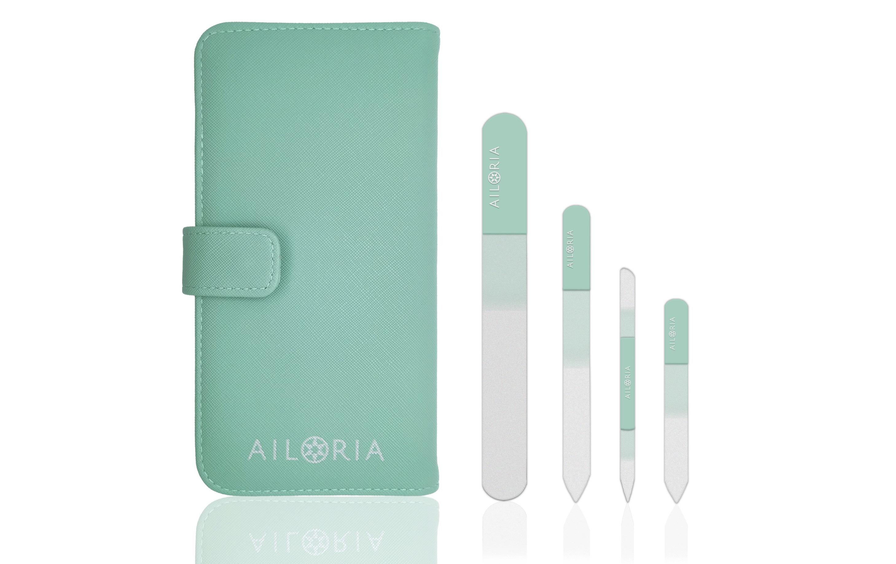 Nagelfeile Contour Prime MintGlas-Nagelfeilenset