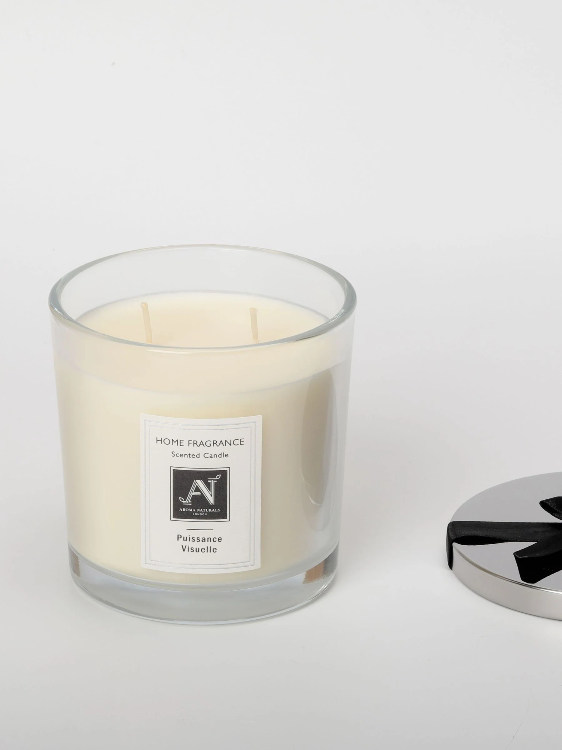 Aroma Naturals Minimalist Luxe Puissance Visuelle 2 Wick Candle