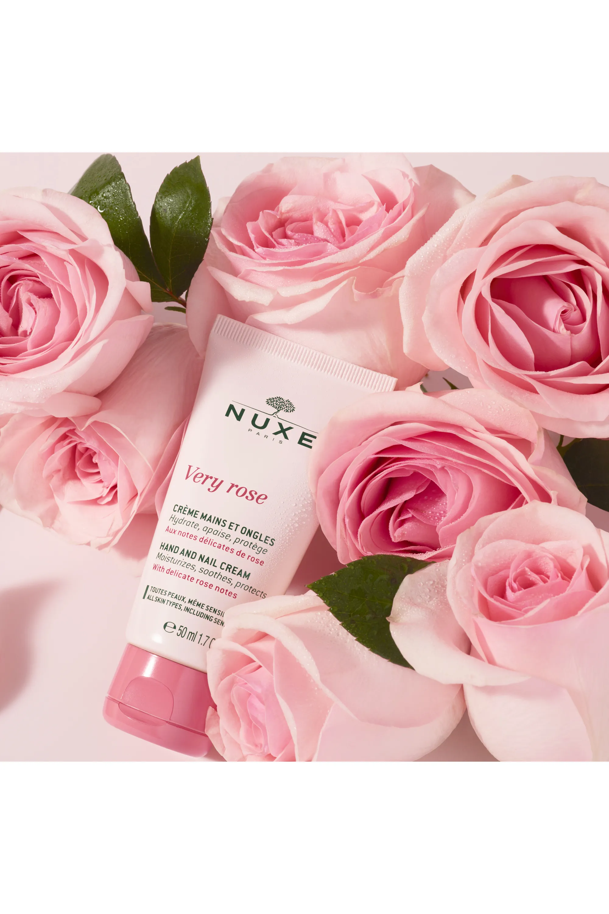 Nuxe Crème mains et ongles Very Rose-50 ml