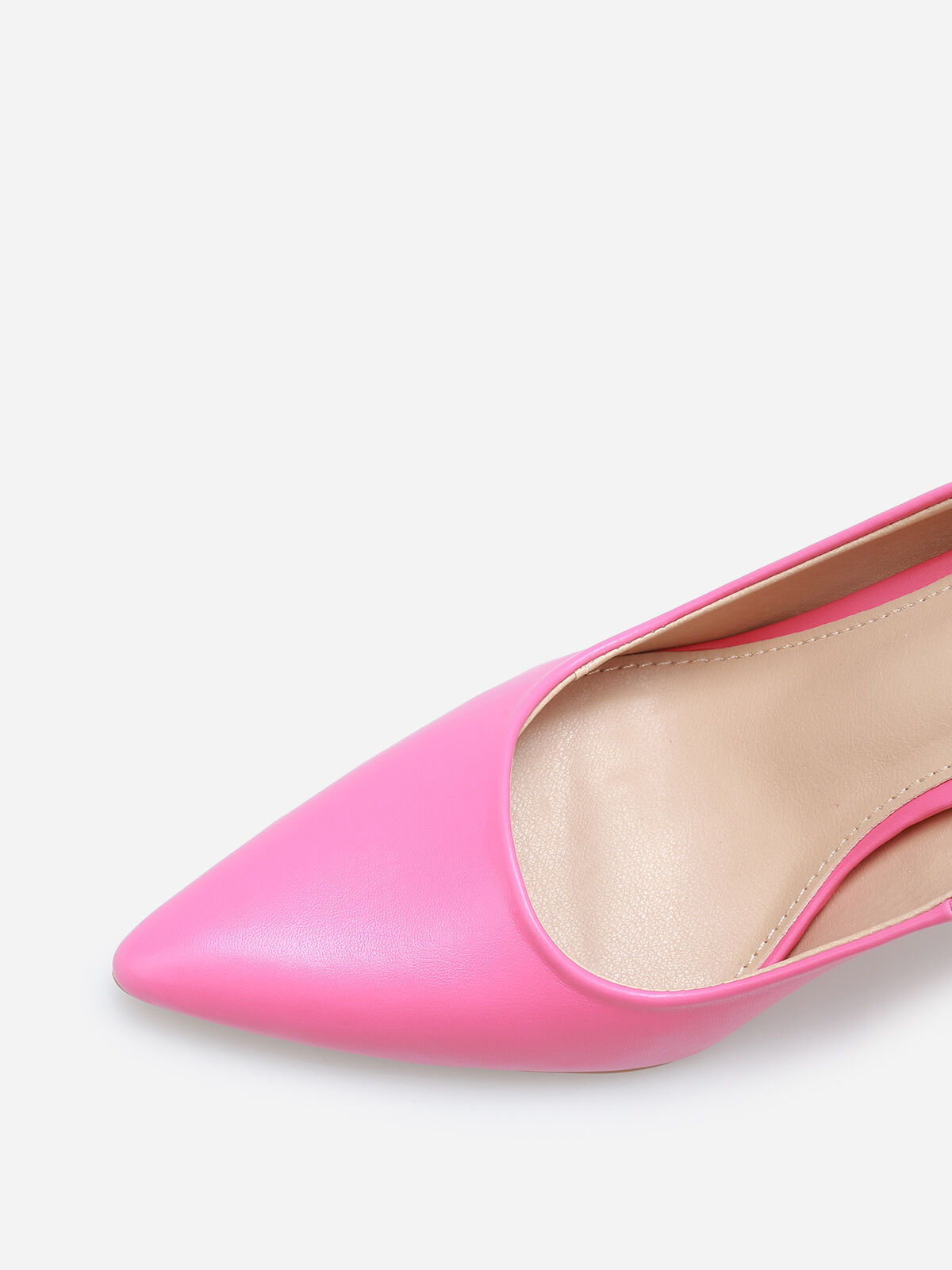 Stilettos pointus à talon aiguille- Fuchsia