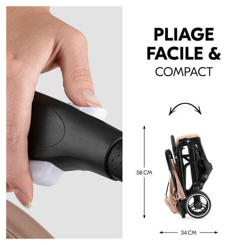 Poussette Travel N Care plus - Hazelnut - HAUCK