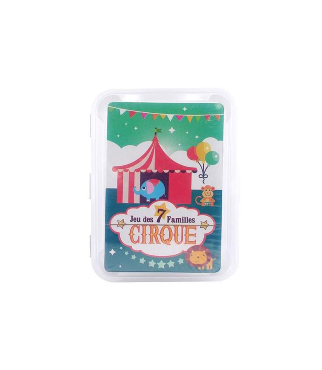 Paris Prix - Jeu De 7 Familles cirque 8cm Multicolore