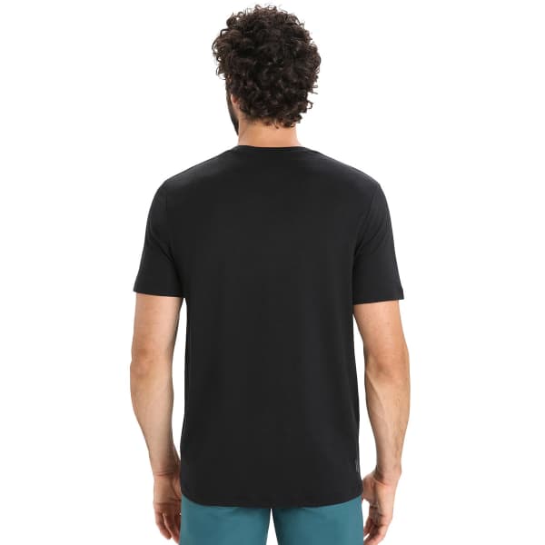 T-shirt randonnée ICEBREAKER M TECH LITE II SS TEE TRAILHEAD BLACK