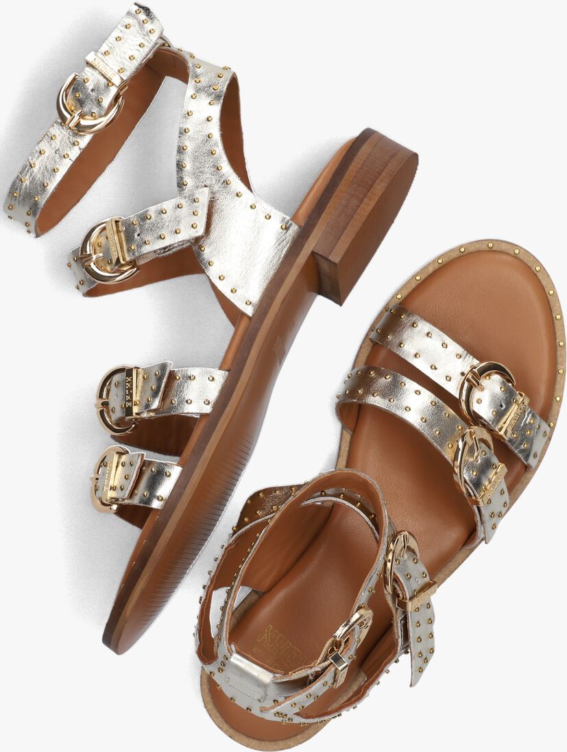 BRONX gouden bronx sandalen thrill 84997-mml