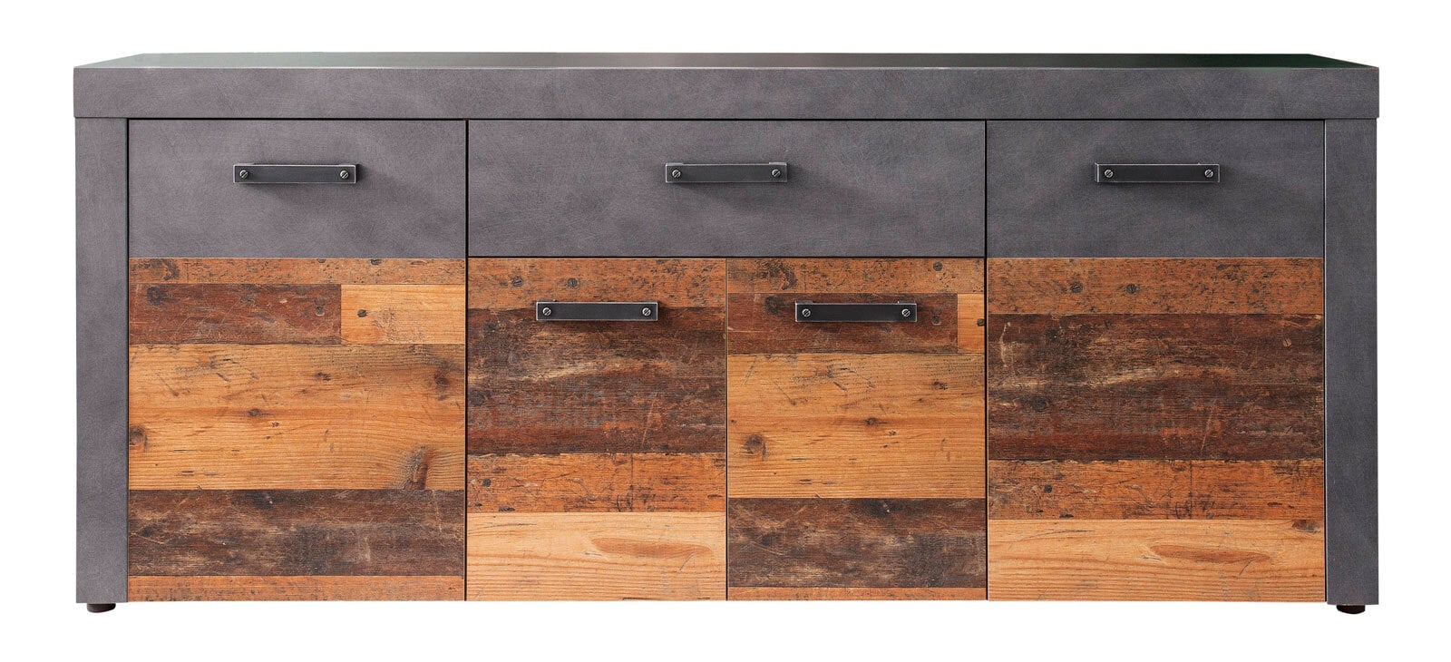 Sideboard Indy Grau/Braun 178 x 77 x 40 cm