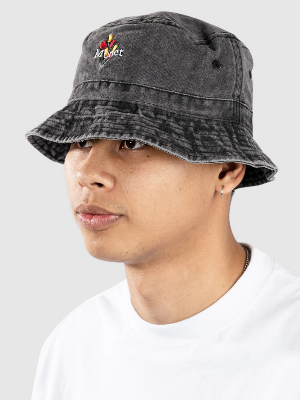 Monet Skateboards Mist Bucket Hat black