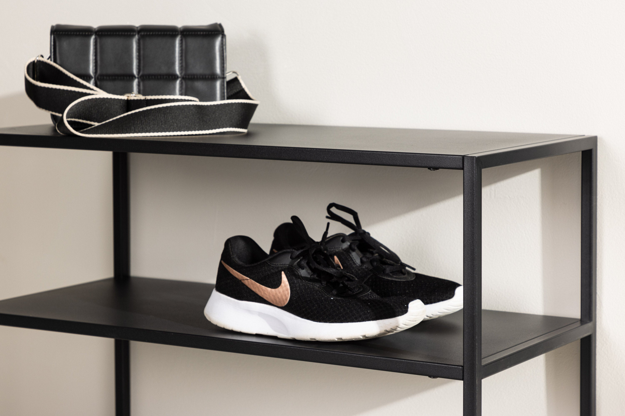 Rangi Schoenen Opbergkast - Zwart