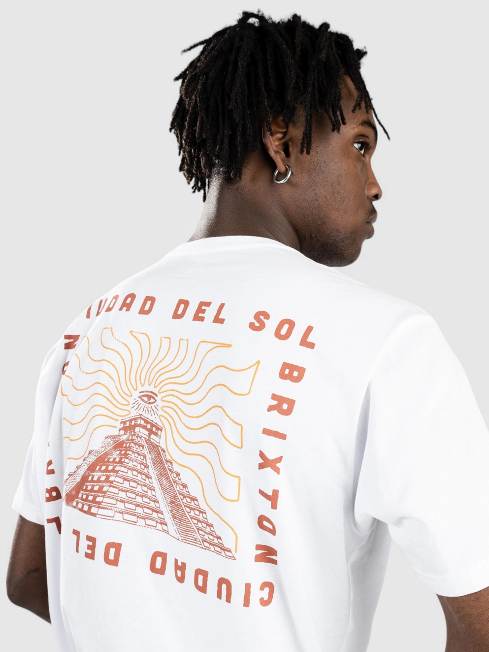Brixton Del Sol Tailored T-Shirt white