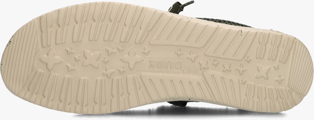 HEYDUDE donkergroene heydude veterschoenen wally sox