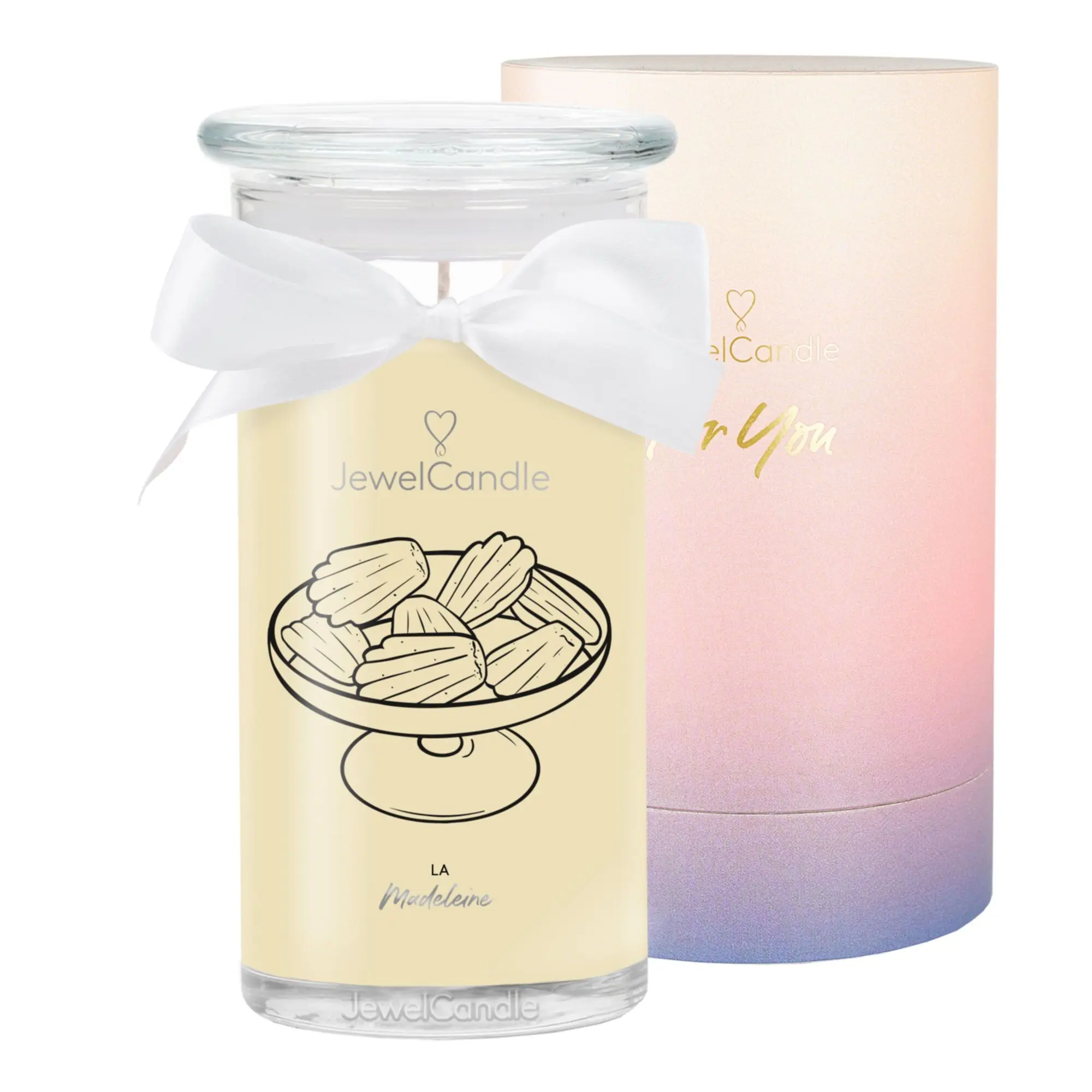 Jewel Candle - Coffret For You Bougie & Collier en Argent 925- Femme