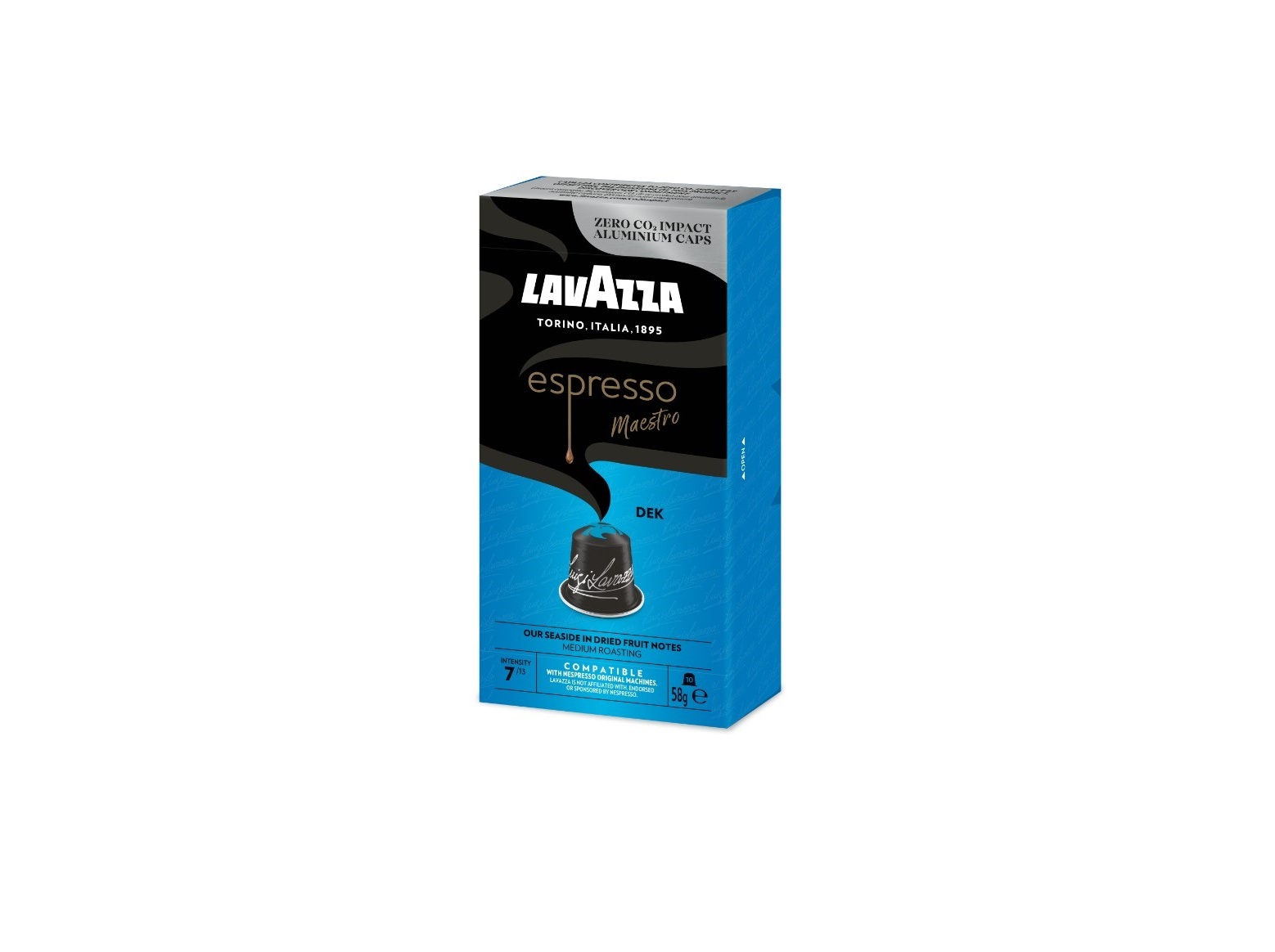 CAPSULAS CAFE LAVAZZA EXPRESSO DESCAFEINADO 10 UNID
