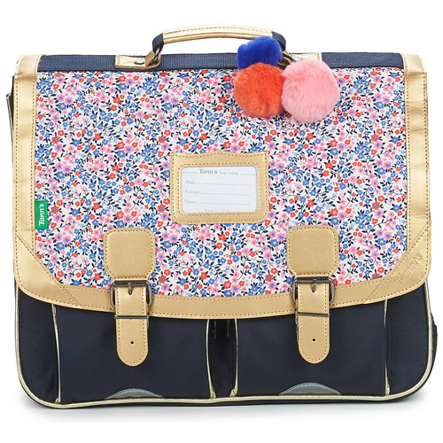Tann's - ANTONIA CARTABLE 41CM - Marine / Rose / Doré