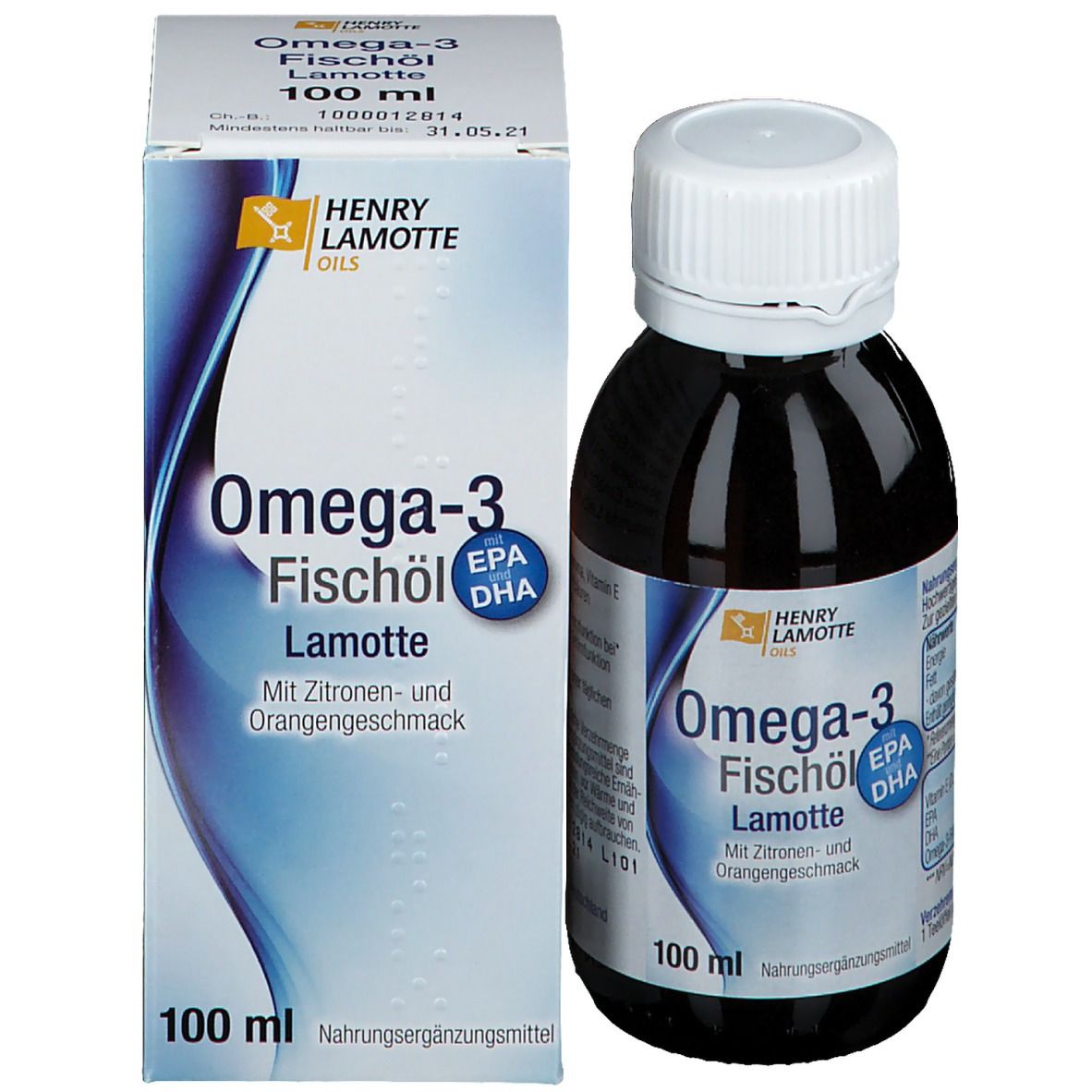 HENRY LAMOTTE OILS Omega-3 Fischöl