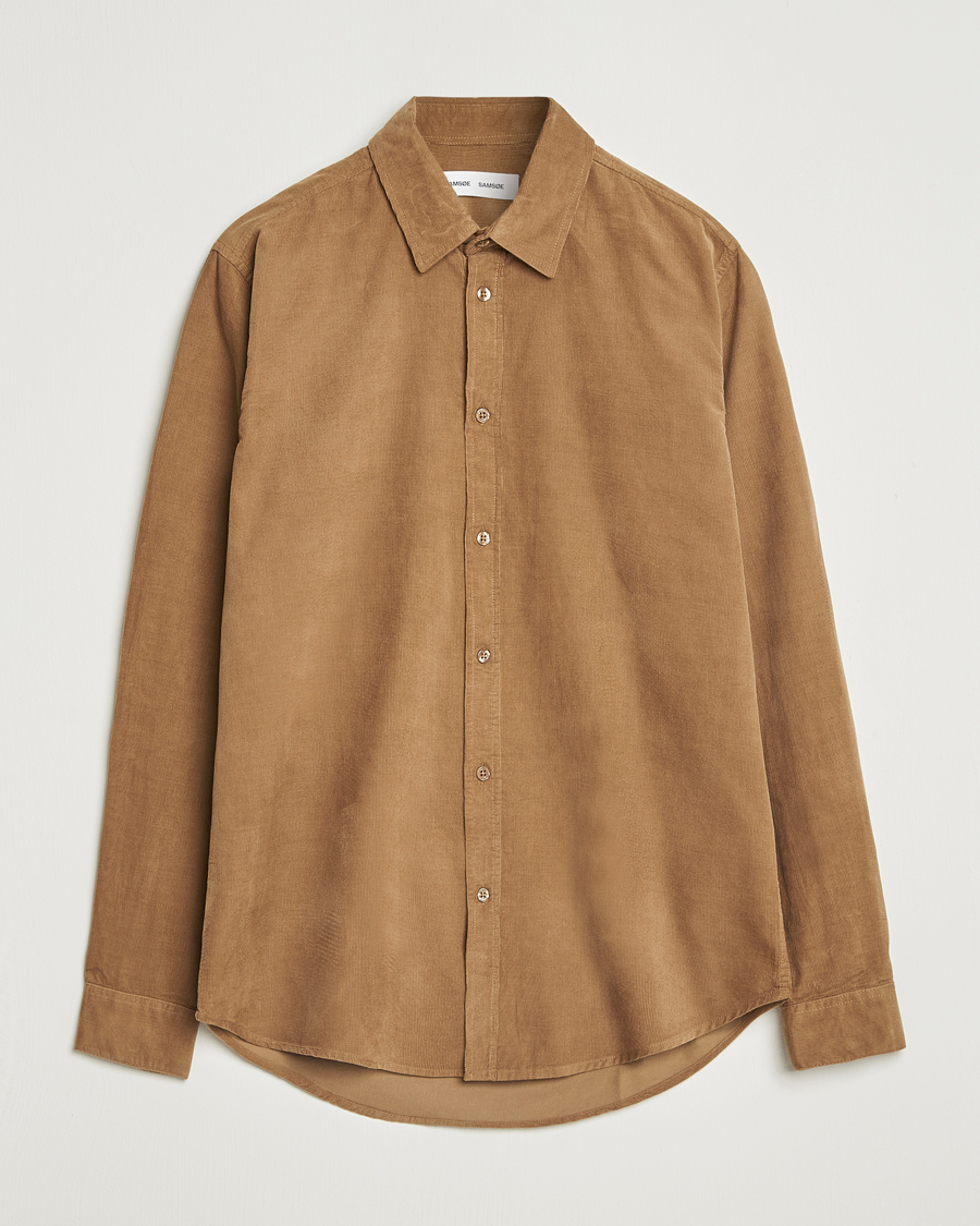 Samsøe Samsøe Liam Baby Cord Shirt Otter Brown