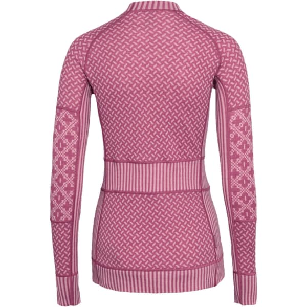 T-shirt thermique KARI TRAA SMEKKER LS PLUM