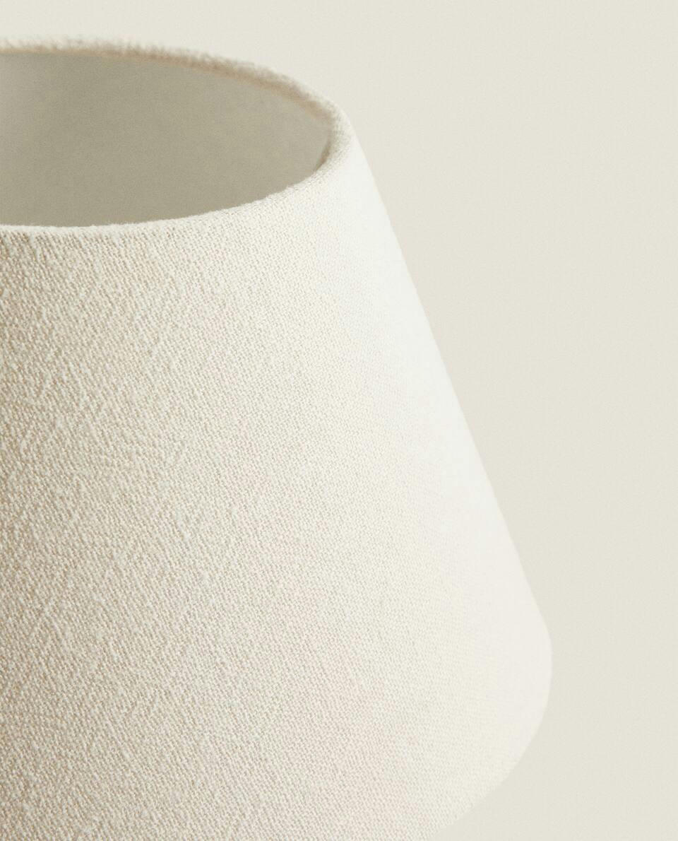 LUMINÁRIA PEQUENA COM BASE DE BARRO