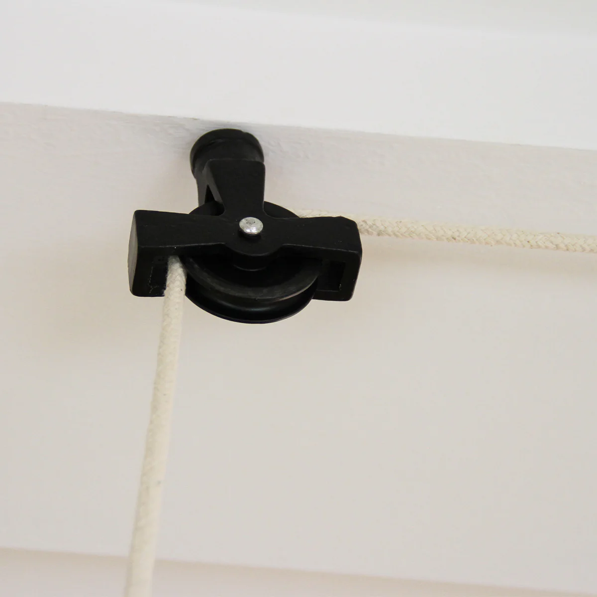 Etendoir à Linge Suspendu - Noir- 2.4m Kukoo