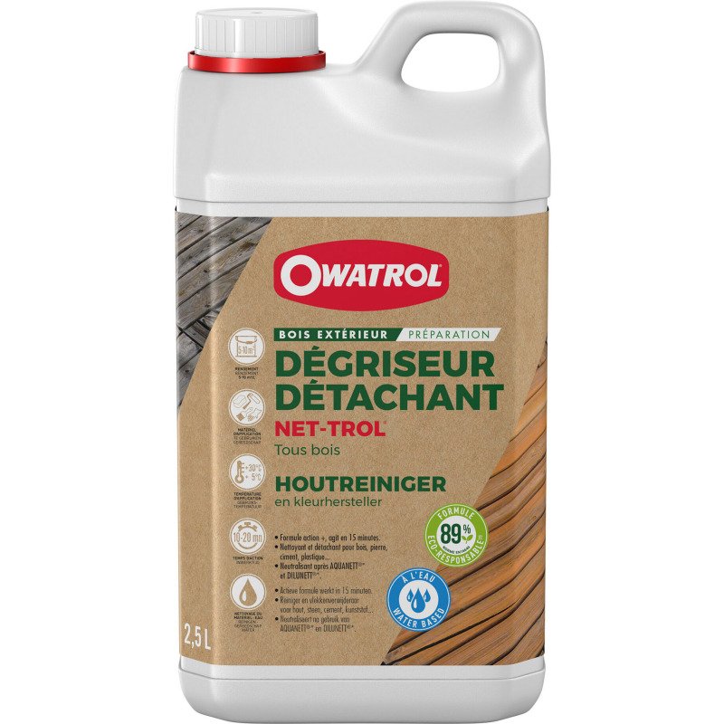 Net-Trol dégriseur détachant 2.5 L
