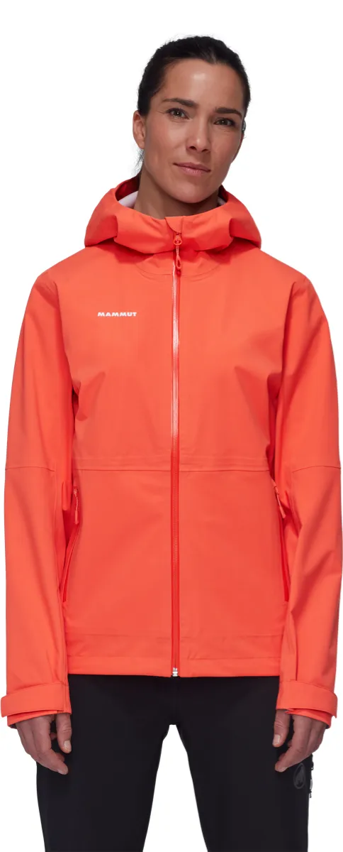 Mammut Linard Guide Hs Hooded Jacket Women Peach