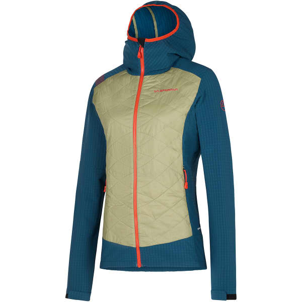 Veste softshell LA SPORTIVA KAP HYBRID HOODY W TEA/STORM BLUE