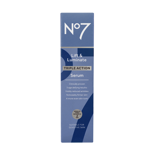 No7 Lift & Luminate Triple Action Serum, 30 ml