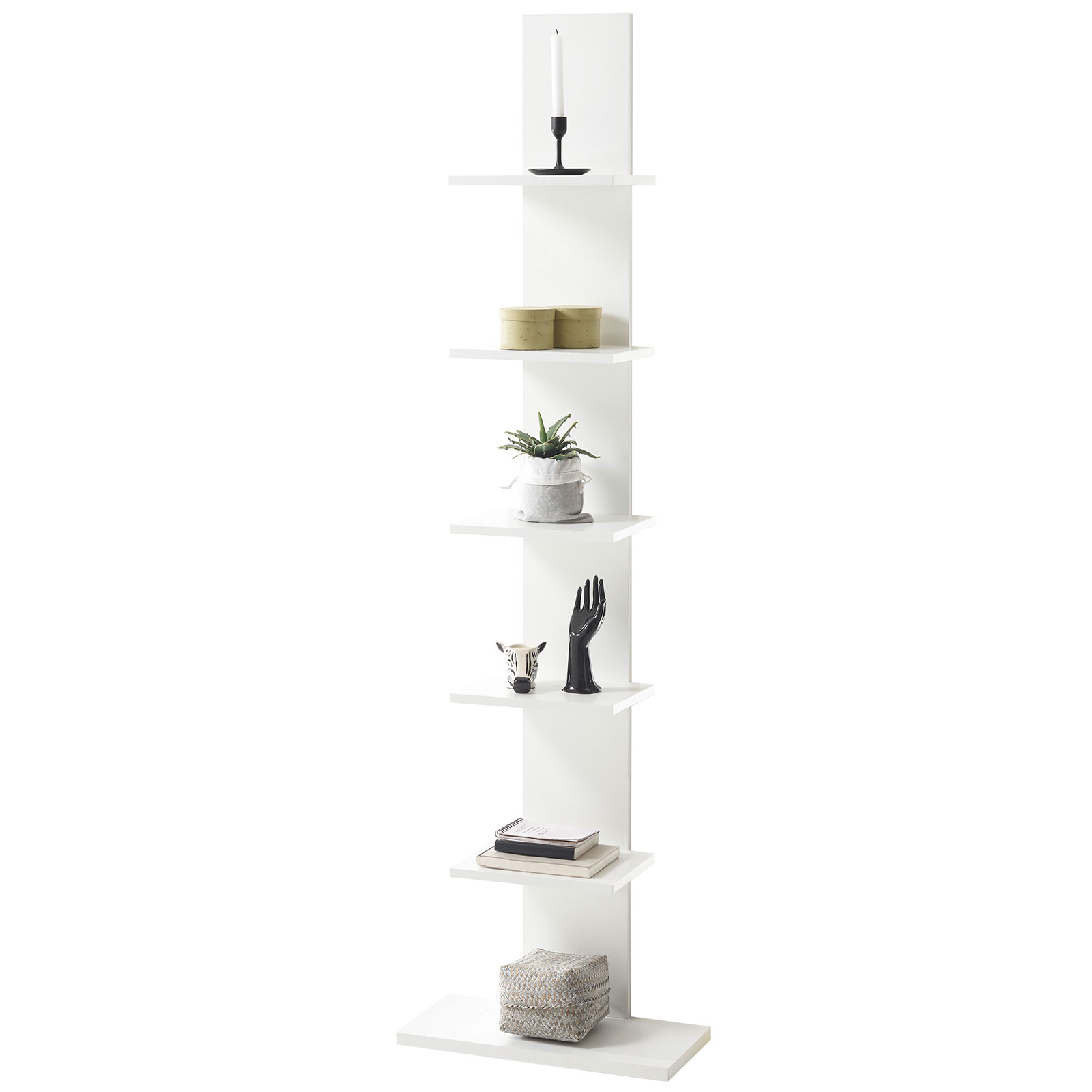 Regal - weiß - 180 cm hoch