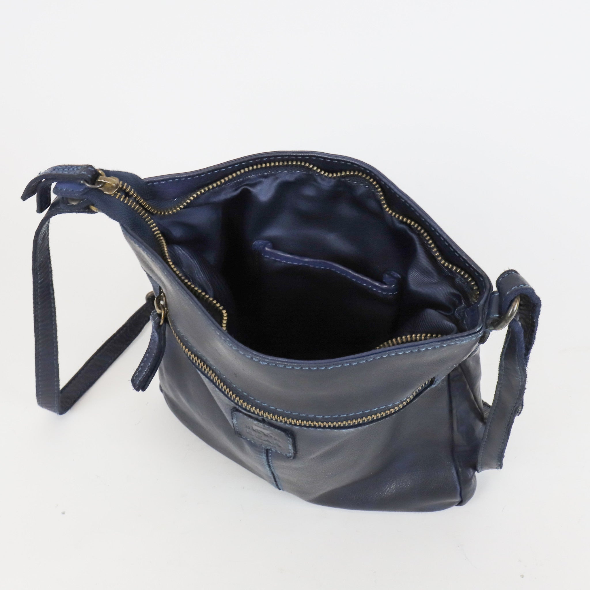 Schoudertasje 'Marion' donkerblauw Donkerblauw