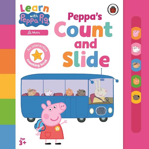 Learn with Peppa: Peppa's Count and Slide - Learn with Peppa (Board book)