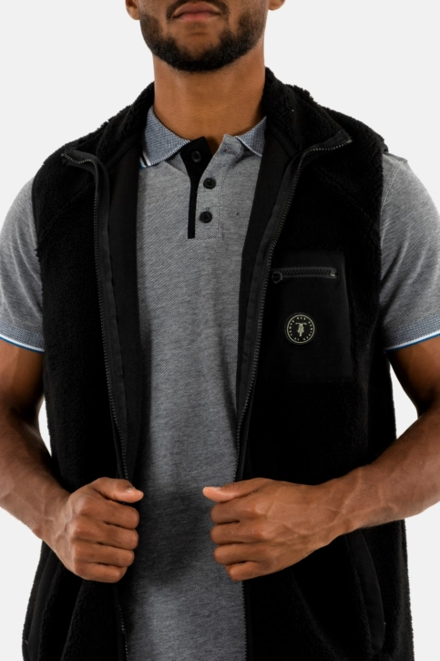 Gilets ss manche Le Temps Des Cerises rudy 0001 black