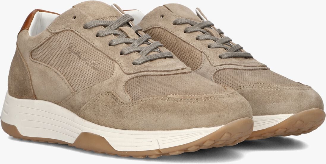CYCLEUR DE LUXE taupe cycleur de luxe lage sneakers anchor