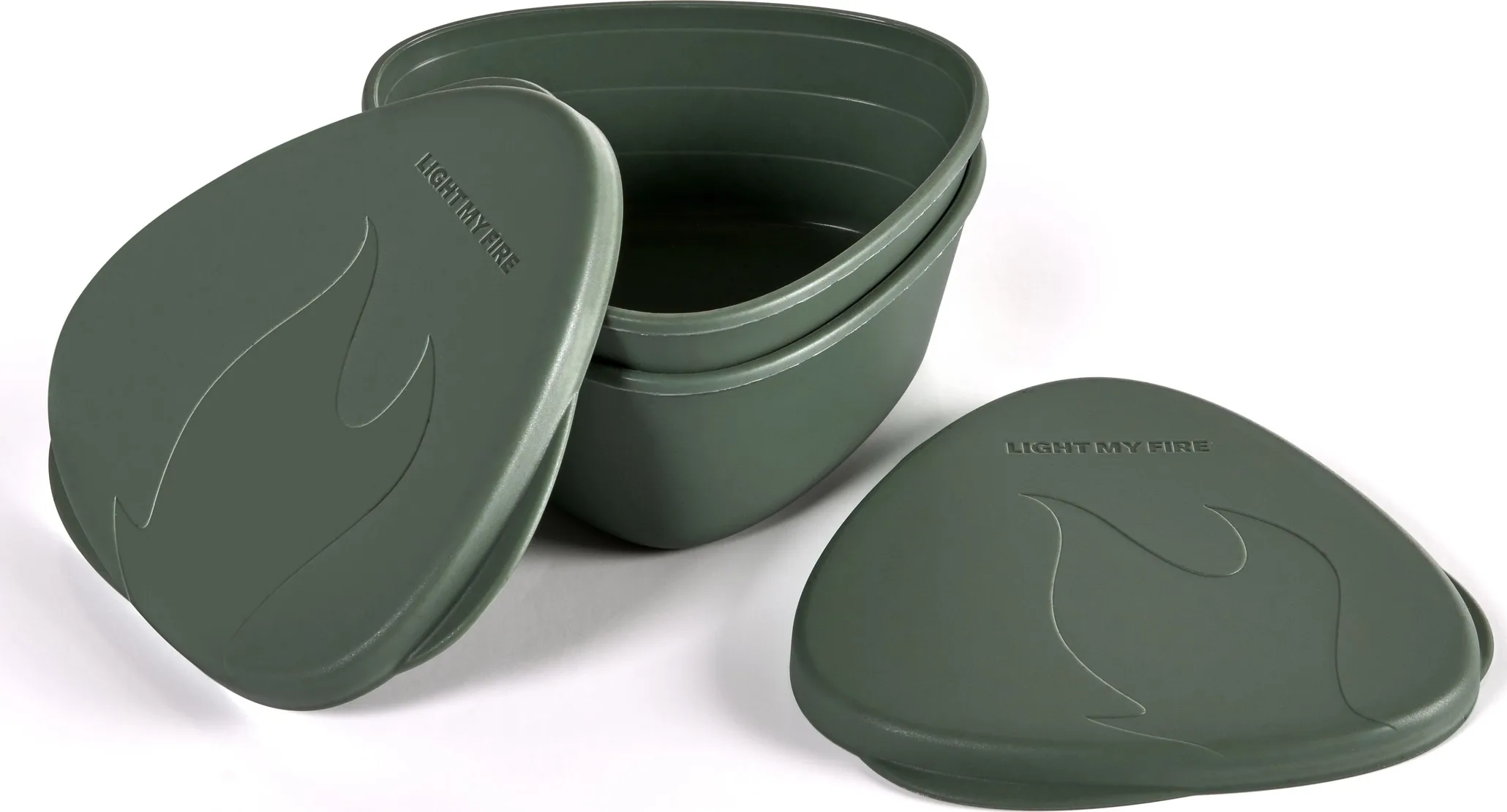 Light My Fire SnapBox O 2-pack Sagegreen
