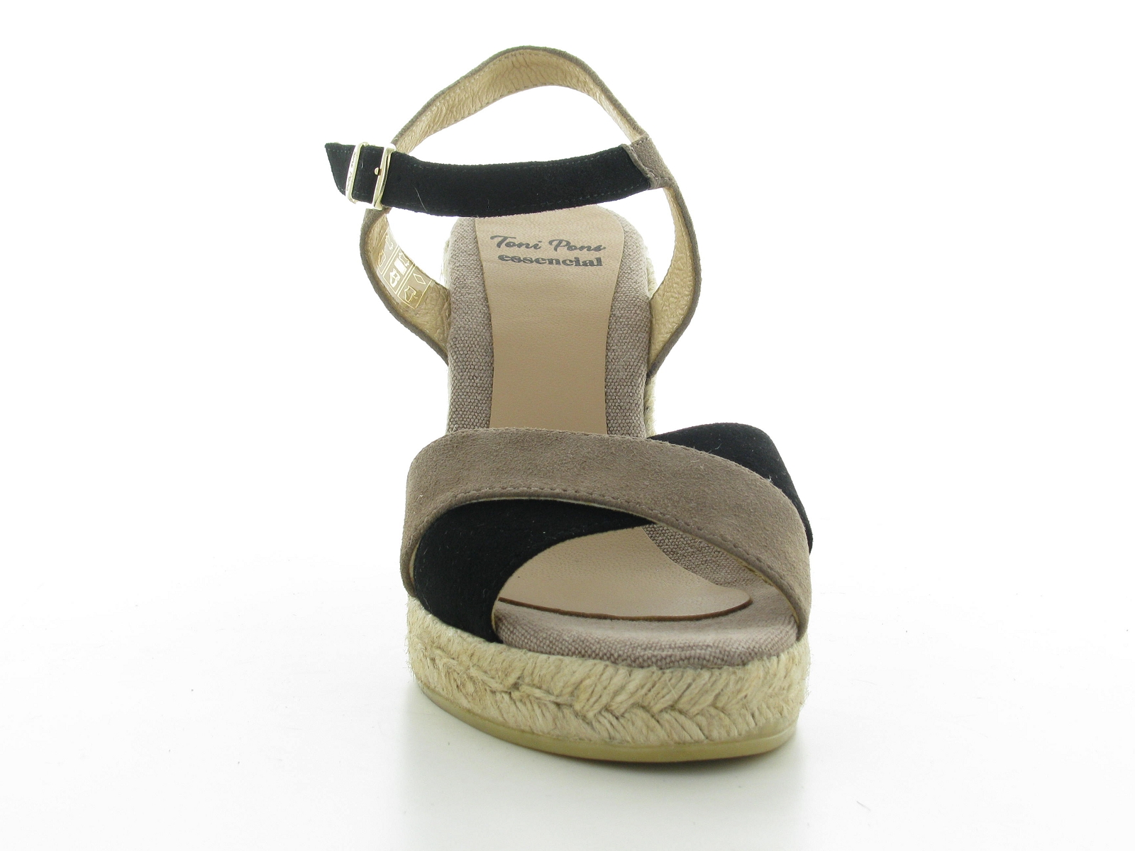 Toni pons-MAR A Nubuck Noir Taupe