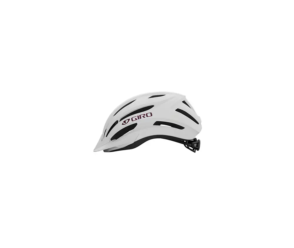 Giro Register II MTB Fietshelm Mat Wit/Donkerrood Dames