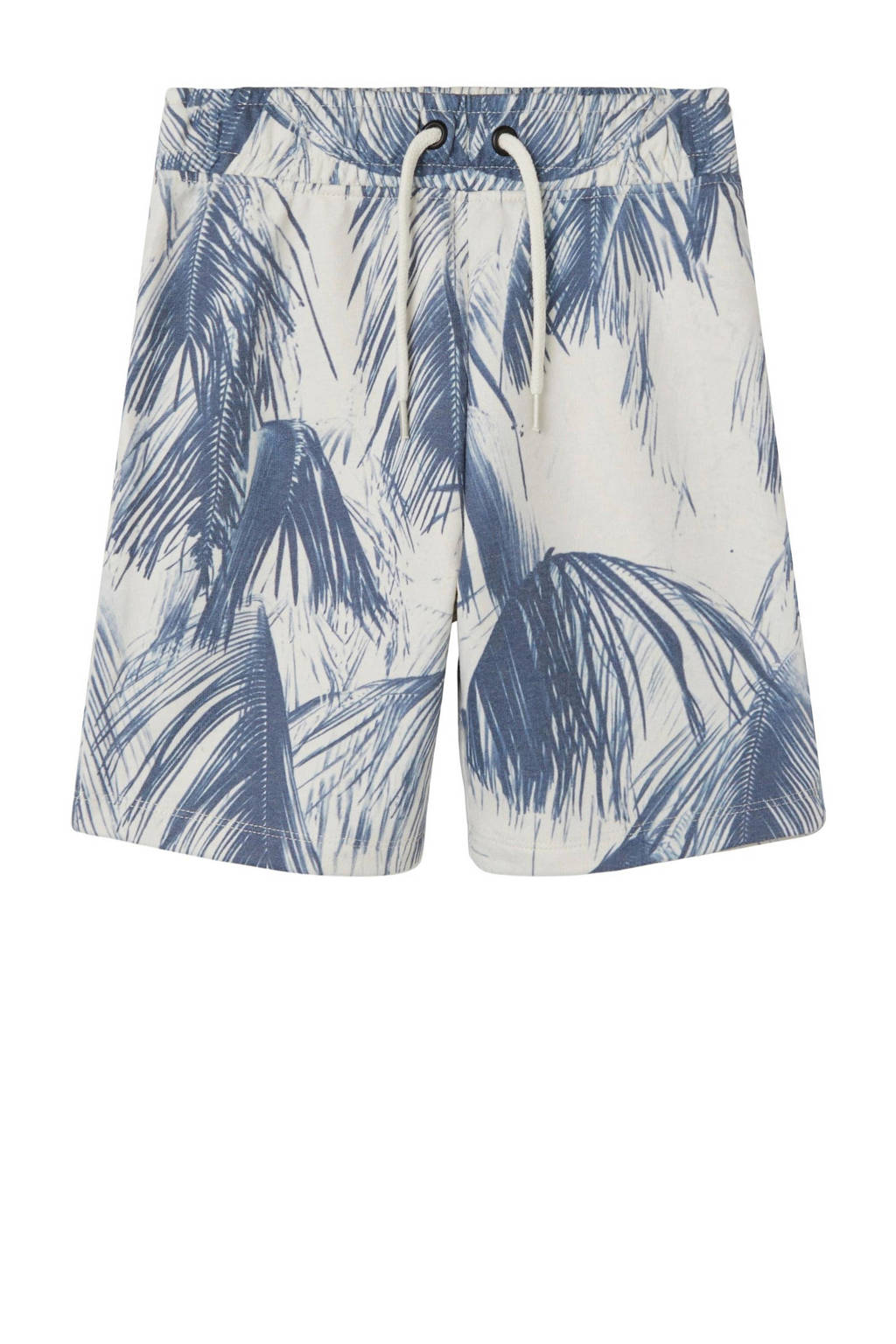 NAME IT casual short NKMFARVEL met all over print blauw/ecru
