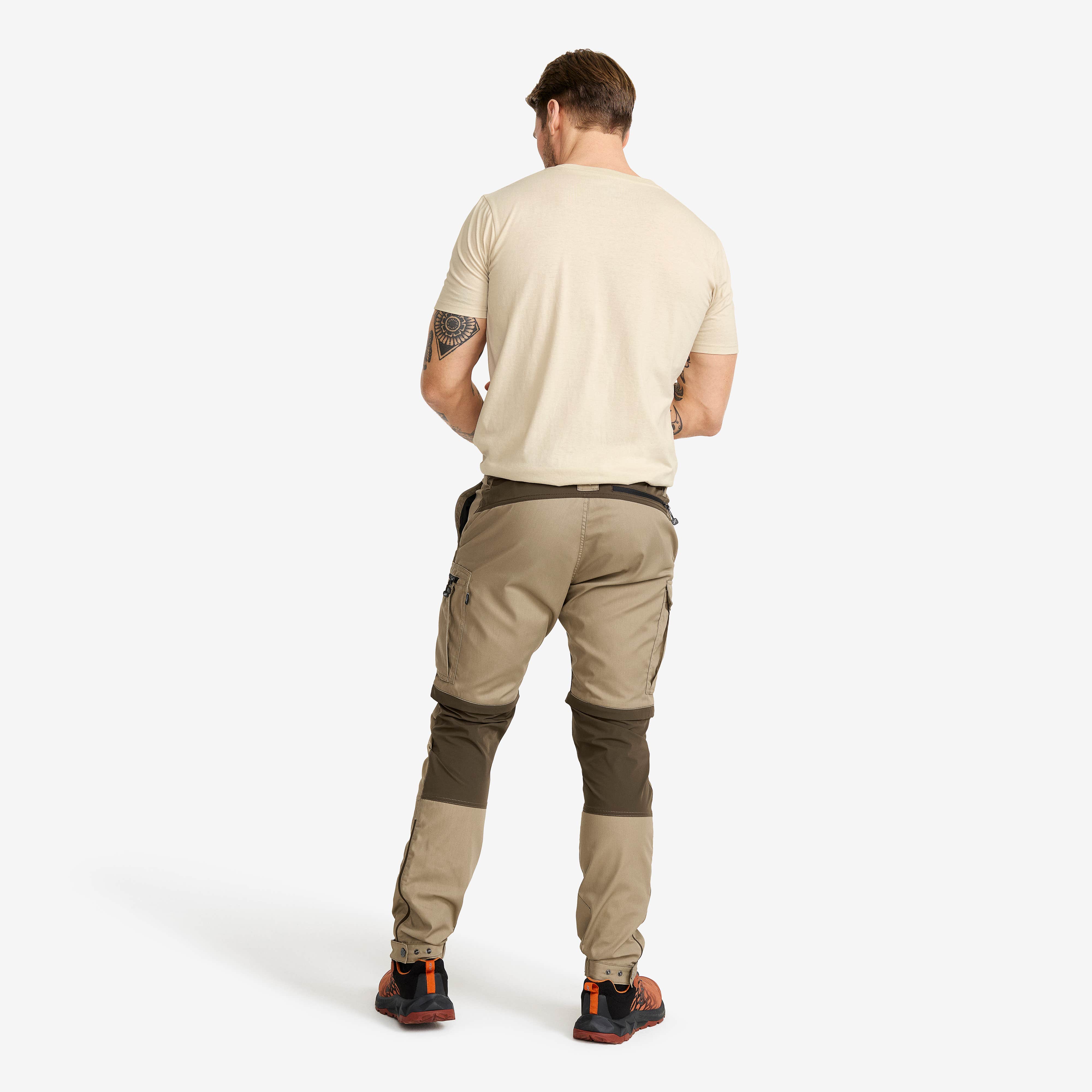 Rambler Lightweight Zip-off Pants Herre Mud/Brindle