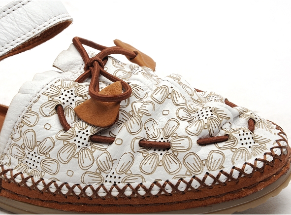 Coco abricot basses femme sabal blanc