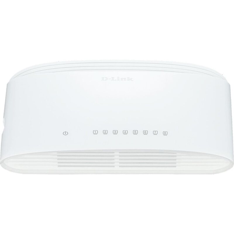 D-Link DGS-1008D/E commutateur réseau Non-géré Gigabit Ethernet (10/100/1000) Blanc