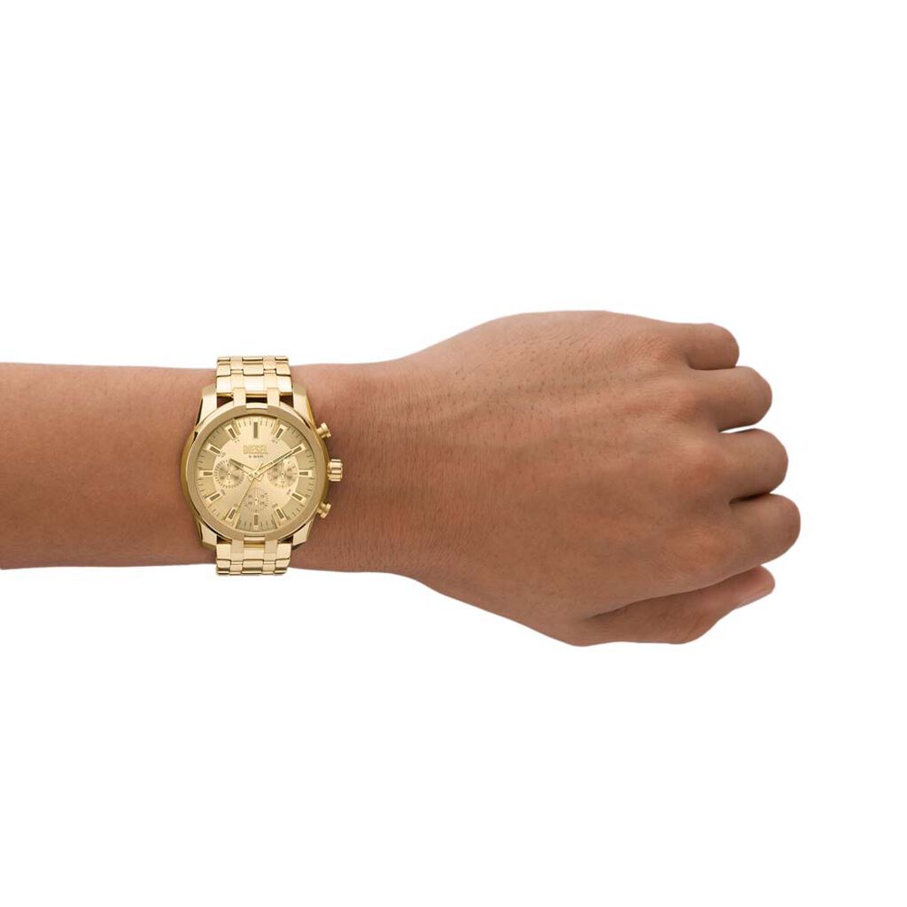 Montre Diesel Fossil Split Doré