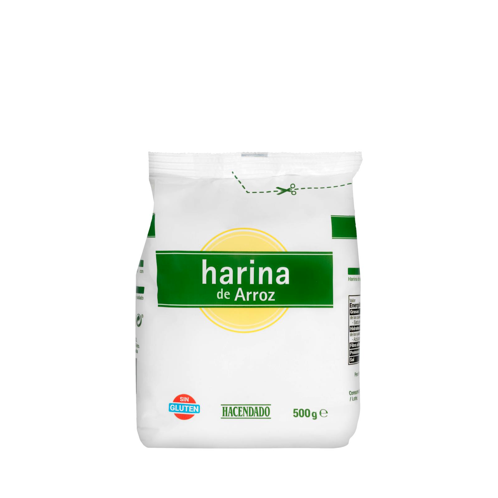 Farine de riz Hacendado