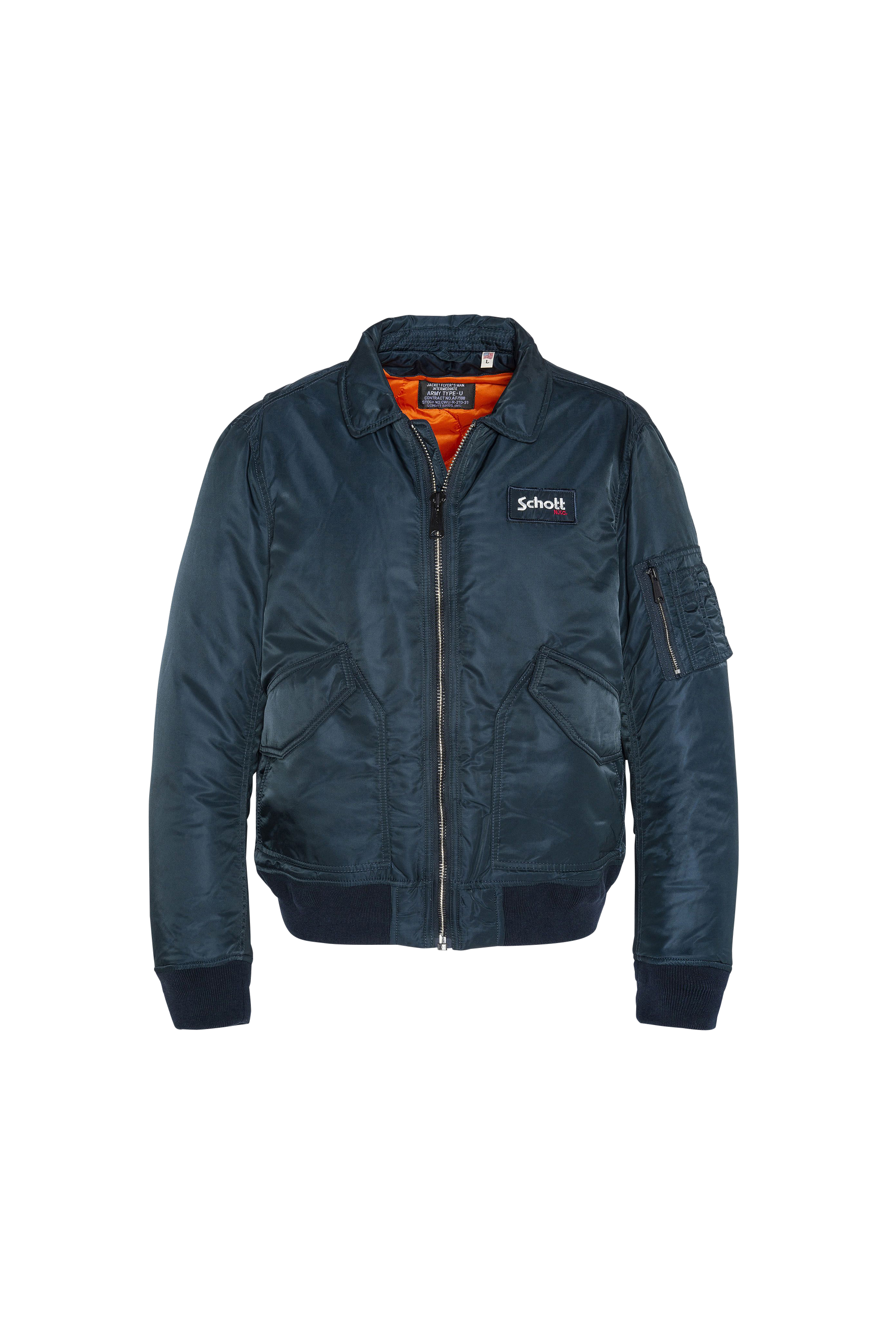 SCHOTT Blouson 210-100-RS Bleu