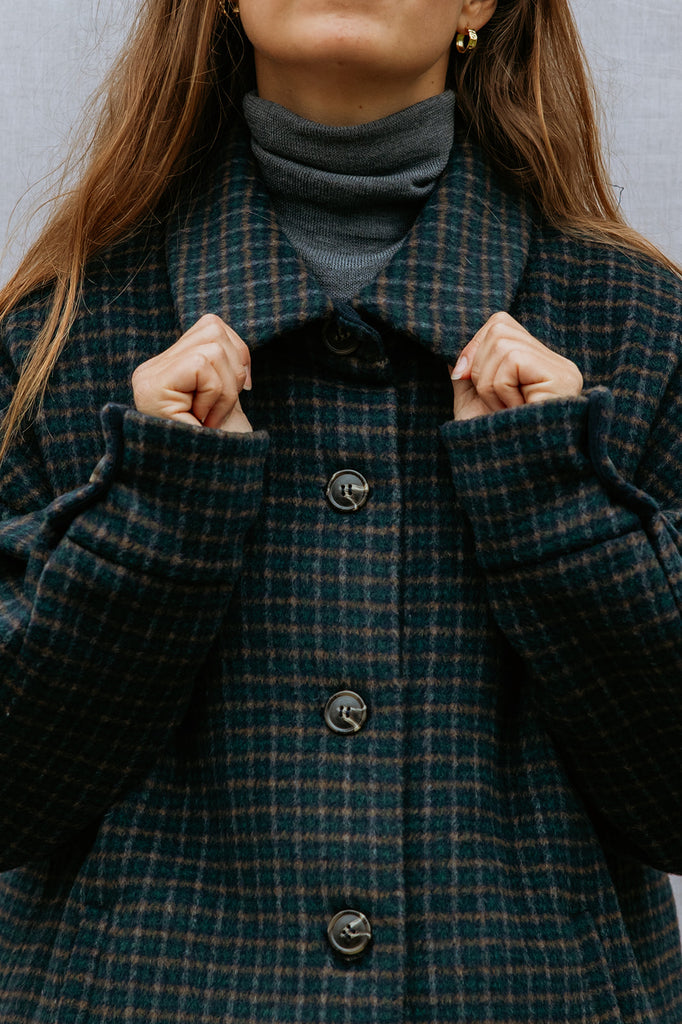 Odalyn W Jacket, Jakke - Checkered
