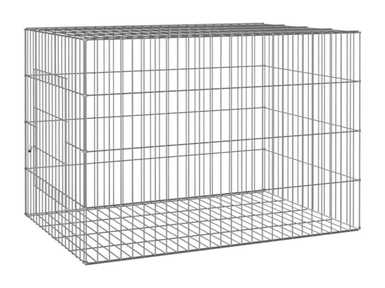 Cage à lapin 78x54x54 cm Fer galvanisé