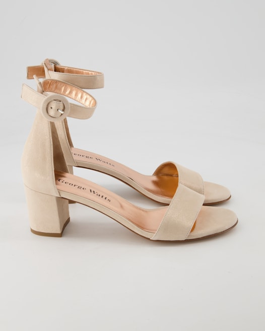 George Watts Cardine 55 Sandalen in Beige