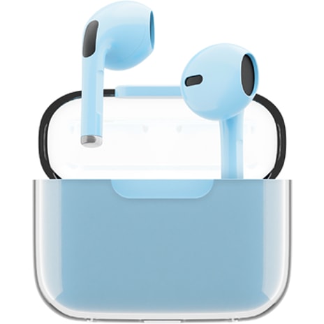 Juice TWS trådløse in-ear høretelefoner - blå