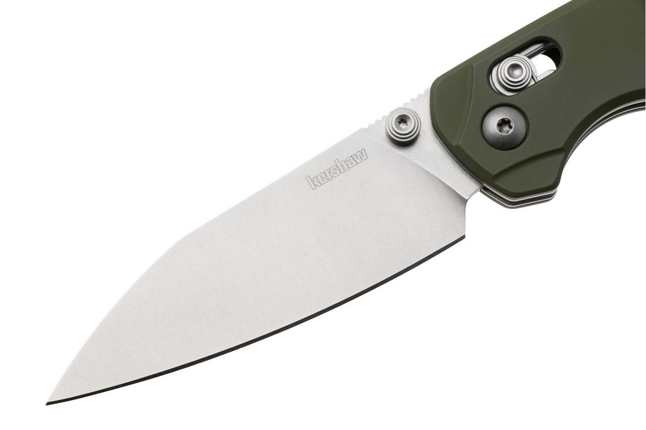 Kershaw Bel Air 6105OLSW, Stonewashed CPM MagnaCut, OD Green Aluminum zakmes