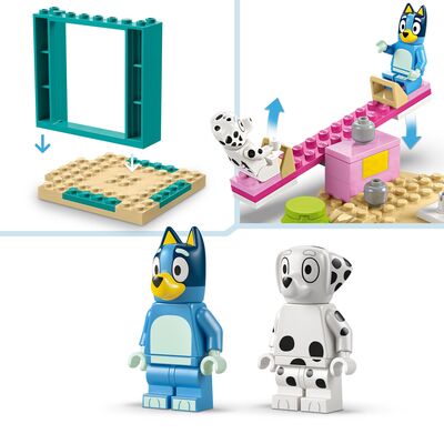 LEGO Bluey 11201 Moro på lekeplassen med Bluey og Chloe