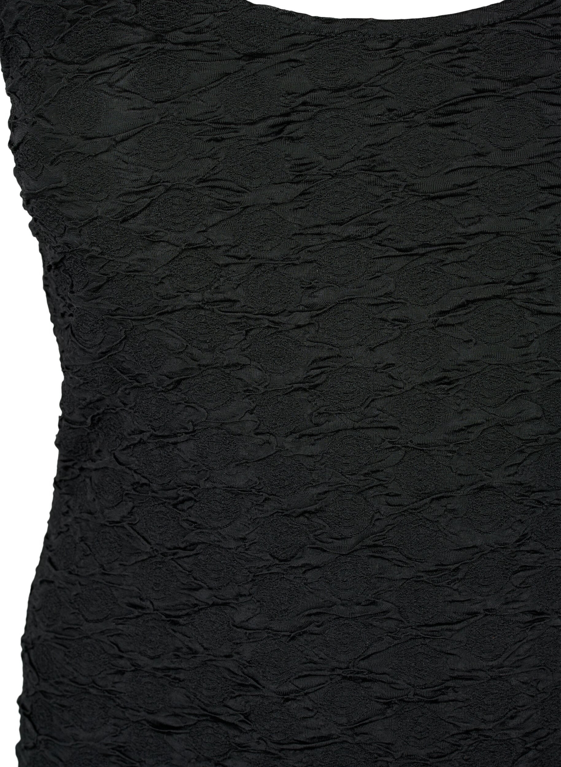 ærmeløs bodystocking med struktureret tekstur