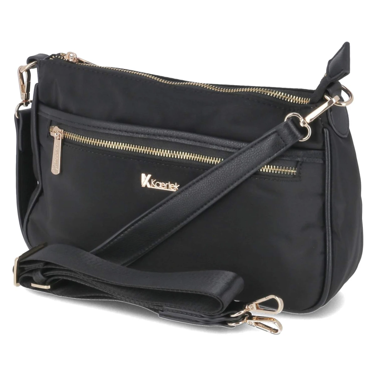 KaerlekSchultertasche - schwarz
