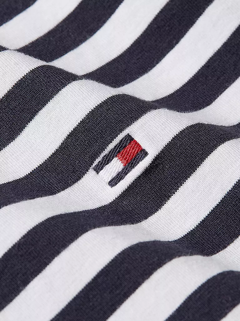 TOMMY HILFIGER T-Shirt Slim Fit blau